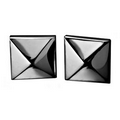 Waterford Ella B Gunmetal Single Stud Earring, Pair